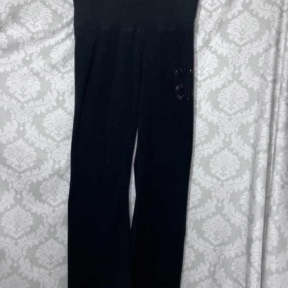 Pink Rose Pants - Pink Rose “Peace” leggings M
